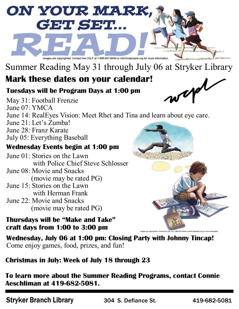 Stryker Branch Library SR 2016 Williams County Public Library